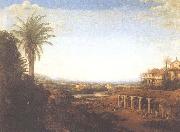 Frans Post De suikerfabriek en de plantage van Engenho Real oil painting reproduction